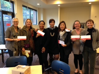 Photo of Washington Women's Foundation members and guests at a workshop