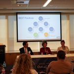 Photo of panel discussion with 2017 Human Services grantee BEST