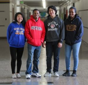 Photo of Rainier Scholars students