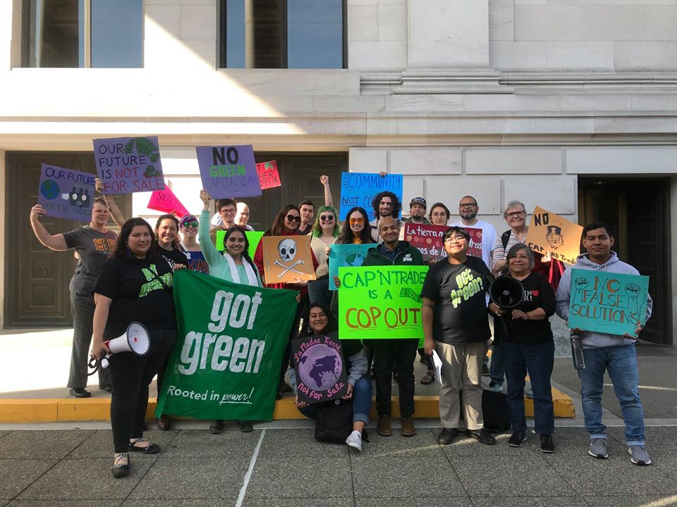 Group of grassroots organizers, photo from 2020 Environment grantee Got Green