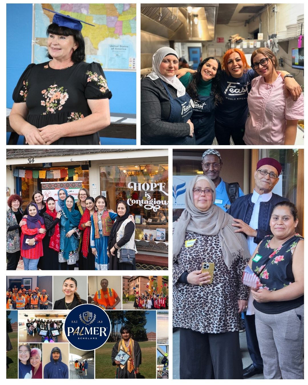 Adult Education grantee collage